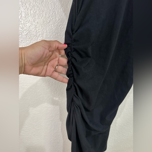 🆕 MICHAEL STARS HALTER MIDI DRESS in BLACK - Picture 9 of 10